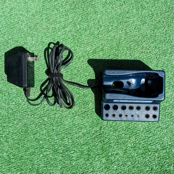 UNTESTED Wen 380AC Cordless Hand Drill Tool 3-hour Rapid Charger Set Base GUC - Picture 2 of 4